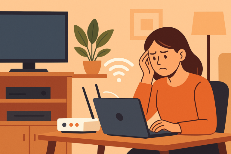 Verbinding met wifi valt steeds weg