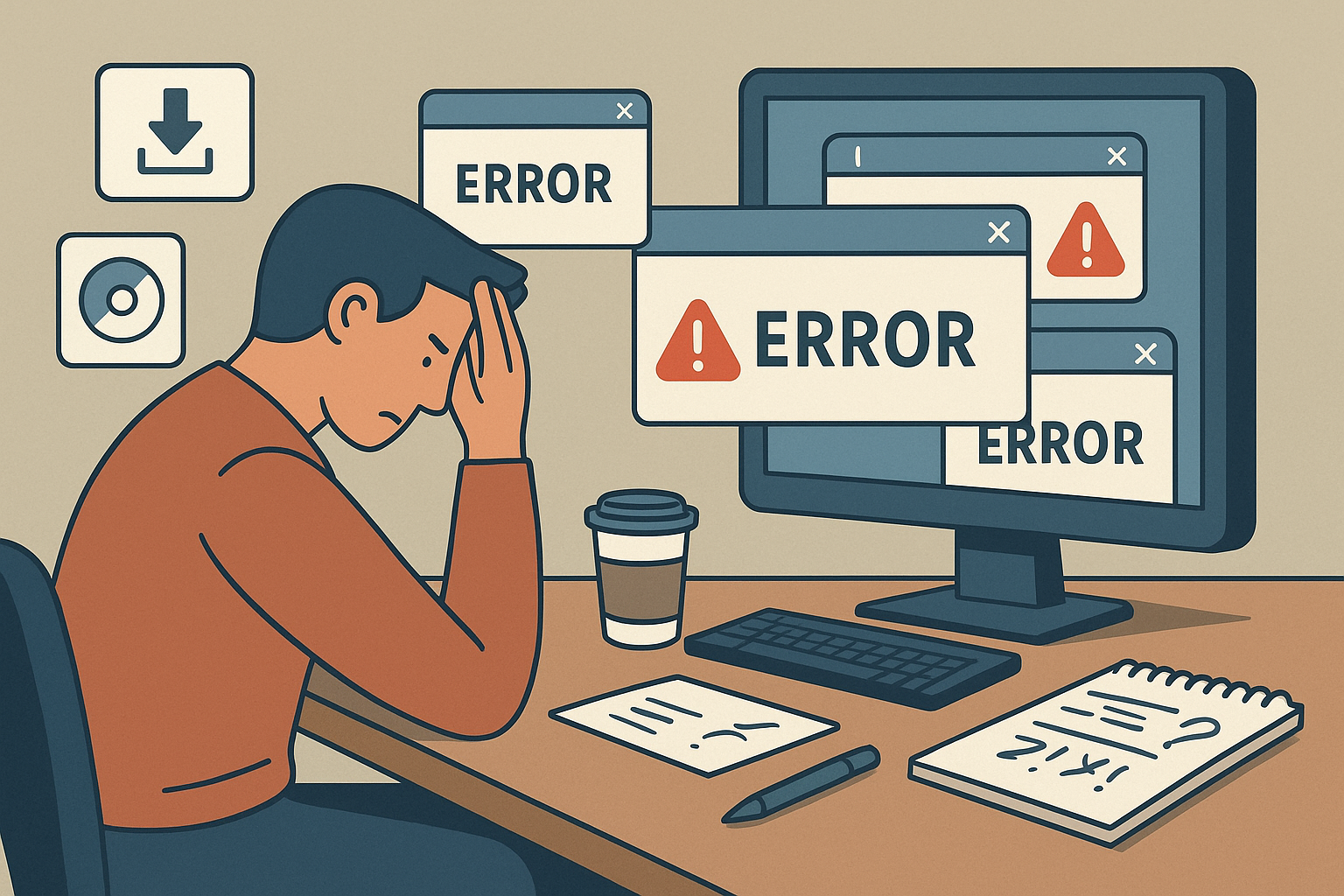 Software installeren lukt niet