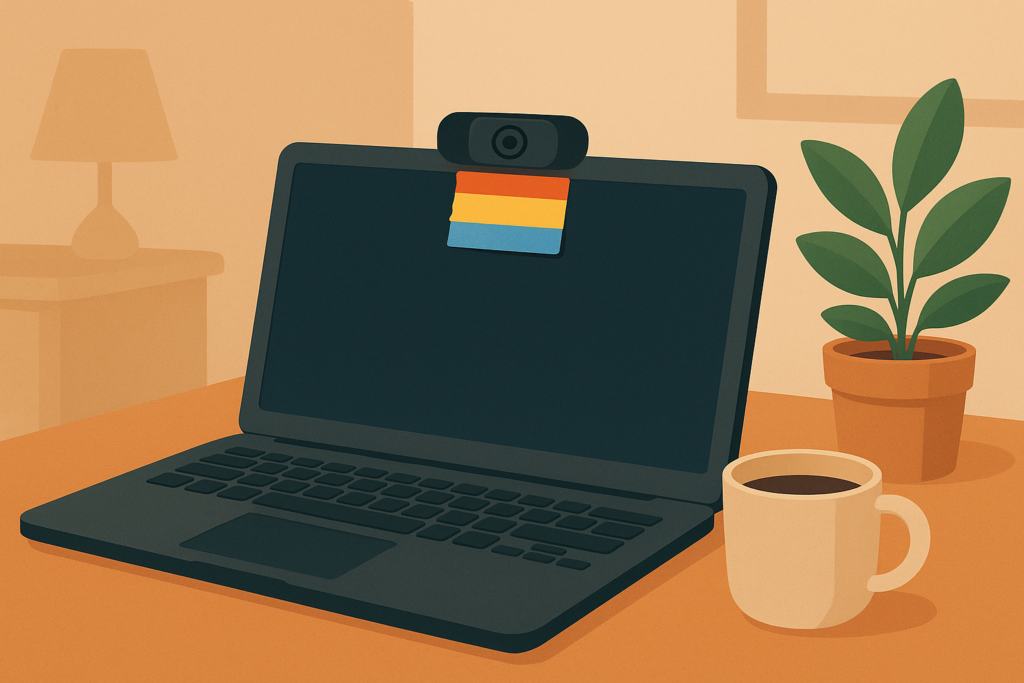 Webcam afplakken of niet