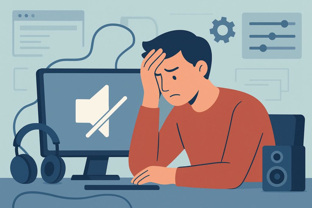 Geen geluid meer in Windows