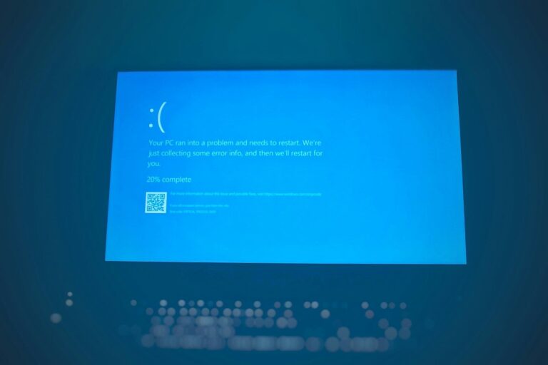 Blauw scherm in Windows oplossen